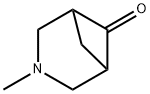 3-Methyl-3-azabicyclo[3.1.1]heptan-6-one Struktur