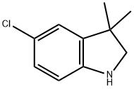 5-Chloro-3,3-diMethylindoline Struktur