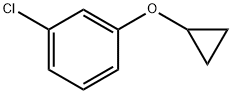 1-Chloro-3-cyclopropoxy-benzene Struktur