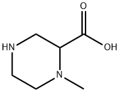 1-methylpiperazine-2-carboxylic acid(SALTDATA: 2HCl 0.21SiO2) Struktur