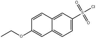 6-ethoxynaphthalene-2-sulfonyl chloride Struktur