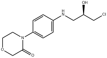 4-[4-(N-(3-chloro-(2R)-2-hydroxy-1-propyl)aMino)phenyl]Morpholin-3-one