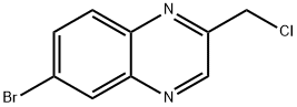 6-BroMo-2-(chloroMethyl)quinoxaline Struktur