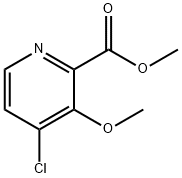 Methyl 4-chloro-3-Methoxypicolinate Struktur