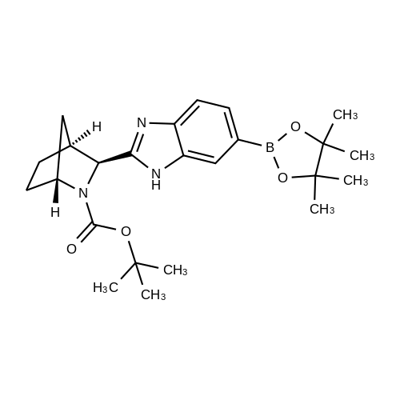 (1R,3S,4S)-2-TERT-ブチル-3-(6-(4,4,5,5-テトラメチル-1,3,2-ジオキサボロラン-2-イル)-1H-ベンゾ[D]イミダゾール-2-イル)-2-アザビシクロ[2.2.1]ヘプタン-2-カルボン酸 price.