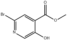 Methyl 2-broMo-5-hydroxyisonicotinate Struktur