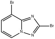 2,8-DibroMo-[1,2,4]triazolo[1,5-a]pyridine Struktur