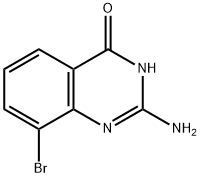 2-aMino-8-broMoquinazolin-4(3H)-one Struktur