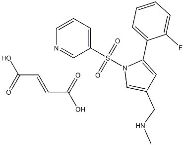 Vonoprazan fumarate Struktur