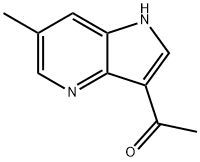 1-(6-Methyl-1H-pyrrolo[3,2-b]pyridin-3-yl)ethanone Struktur