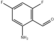 2-AMino-4,6-difluorobenzaldehyde Struktur