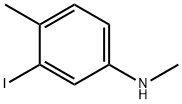 3-iodo-N,4-diMethylaniline Struktur