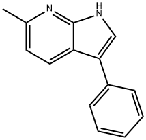 6-Methyl-3-phenyl-7-azaindole Struktur