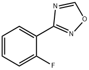 3-(2-Fluorophenyl)-1,2,4-oxadiazole Struktur