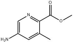 METHYL 5-AMINO-3-METHYLPICOLINATE, 1263059-42-2, 結(jié)構(gòu)式