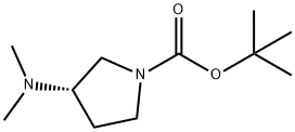 (S)-1-Boc-3-diMethylaMino-pyrrolidine Struktur