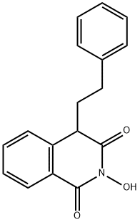 2-Hydroxy-4-phenethylisoquinoline-1,3(2H,4H)-dione Struktur