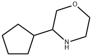 3-CyclopentylMorpholine Struktur