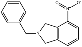 2-Benzyl-4-nitroisoindoline Struktur