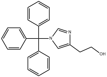 2-(1-trityl-1H-iMidazol-4-yl)ethanol Struktur