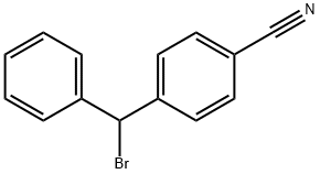 4-(BroMo(phenyl)Methyl)benzonitrile Struktur