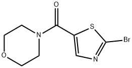 (2-BroMo-5-thiazolyl)-4-MorpholinylMethanone Struktur