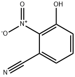 2-Nitro-3-hydroxy benzonitrile Struktur