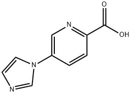 5-(1H-IMidazol-1-yl)picolinic acid Struktur