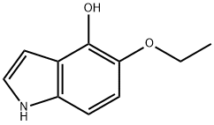 1H-Indol-4-ol, 5-ethoxy- Struktur