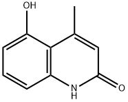 5-Hydroxy-4-Methylquinolin-2(1H)-one Struktur