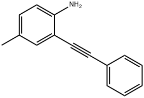 4-Methyl-2-(2-phenylethynyl)aniline