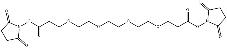 alpha, oMega-DisucciniMidyl triethylene glycol Struktur