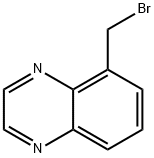 5-(broMoMethyl)quinoxaline Struktur