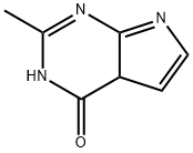 2-METHYL-7H-PYRROLO[2,3-D]PYRIMIDIN-4-OL Struktur