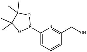 6-(HYDROXYMETHYL)PYRIDINE-2-BORONIC ACID PINACOL ESTER Struktur