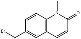 1,2-dihydro-1-Methyl-2-oxoquinolin-6-ylMethylbroMide Struktur