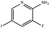 2-AMino-3-fluoro-5-iodopyridine Struktur