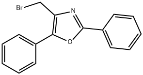 4-(BroMoMethyl)-2,5-diphenyloxazole Struktur