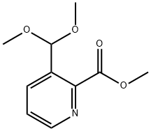 Methyl 3-(diMethoxyMethyl)picolinate Struktur