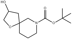 7-Boc-1-oxa-7-azaspiro[4.5]decane-3-ol Struktur