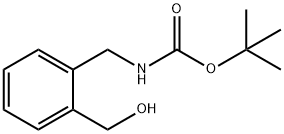 2-(Boc-aMinoMethyl)benzyl Alcohol Struktur