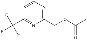 (4-(trifluoromethyl)pyrimidin-2-yl)methyl acetate Struktur