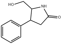 5-(HydroxyMethyl)-4-phenylpyrrolidin-2-one Struktur