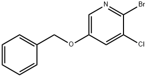 5-(Benzyloxy)-2-broMo-3-chloropyridine Structure