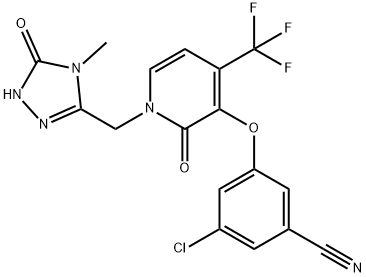 Doravirine Struktur