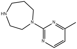 1-(4-Methyl-pyriMidin-2-yl)-[1,4]diazepane Struktur