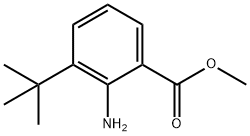 Methyl 2-aMino-3-(tert-butyl)benzoate Struktur