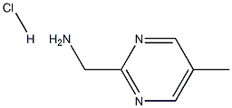 (5-MethylpyriMidin-2-yl)MethanaMine hydrochloride Struktur