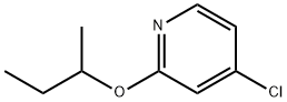 2-sec-butoxy-4-chloropyridine Struktur