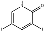 3,5-Diiodopyridin-2-ol Struktur